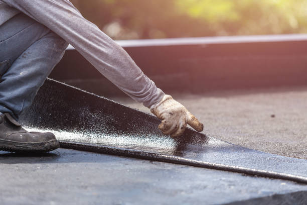 Professional Vapor Barrier Installation technician working in Riverside, PA